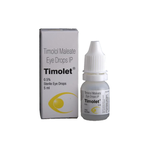 Timolet 5ml Eye Drops (Timolol 5%)