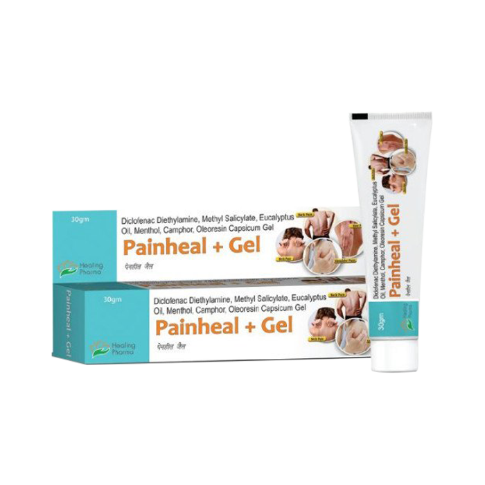 Painheal+® Topical Gel 1% (Diclofenac, Eucalyptus oil, Methyl Salicylate & Menthol)