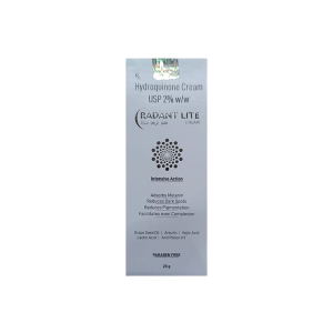 Radant Lite Cream (Antipollon HT, Arbutin, Kojic Acid, Hydroquinone & Lactic Acid)