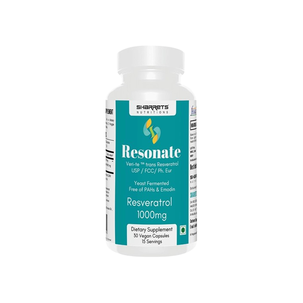 Resonate Vegan Capsules (Resveratrol)