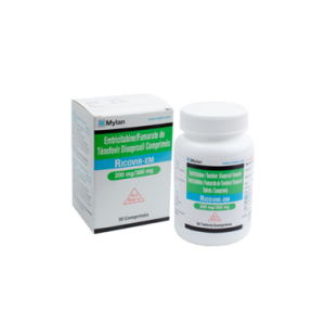 RICOVIR-EM Tablet (Emtricitabine & Tenofovir Disoproxil Fumarate)