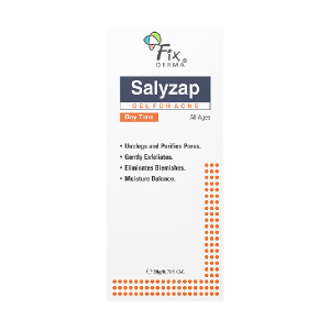 Salyzap Day Time Gel For Acne (Sepicontrol, Salicylic Acid, Nicotinamide, Allantoin & Tea Tree Oil)