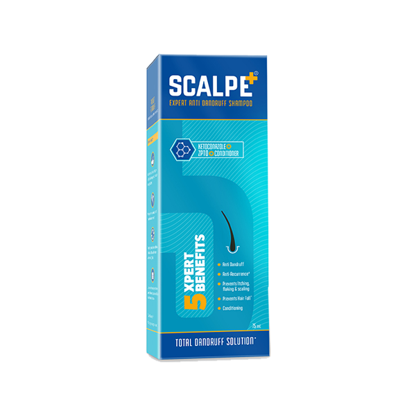 Scalpe Plus Anti-Dandruff Shampoo (Ketoconazole & Zinc Pyrithione)
