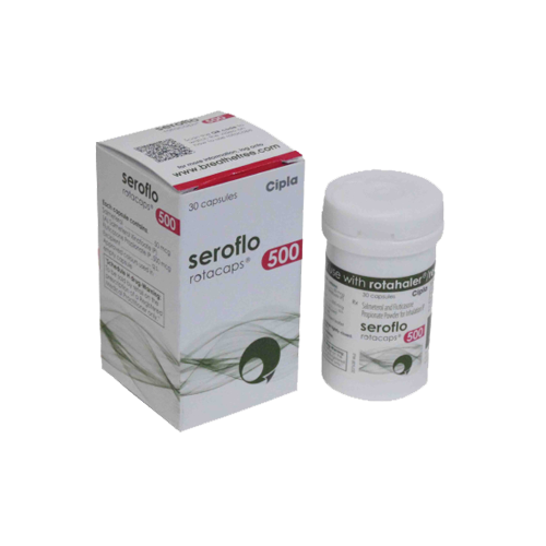 Seroflo Rotacaps 50 Mcg + 500 Mcg (Fluticasone Propionate & Salmeterol)