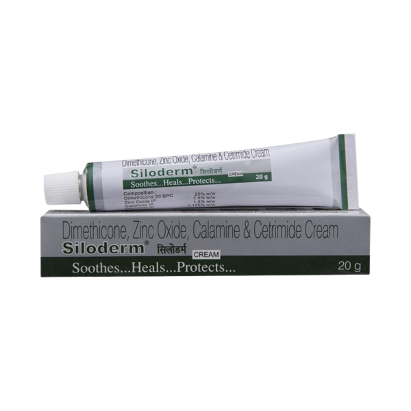 Siloderm Skin Protective Cream (Dimethicone, Zinc, Calamine & Cetrimide)