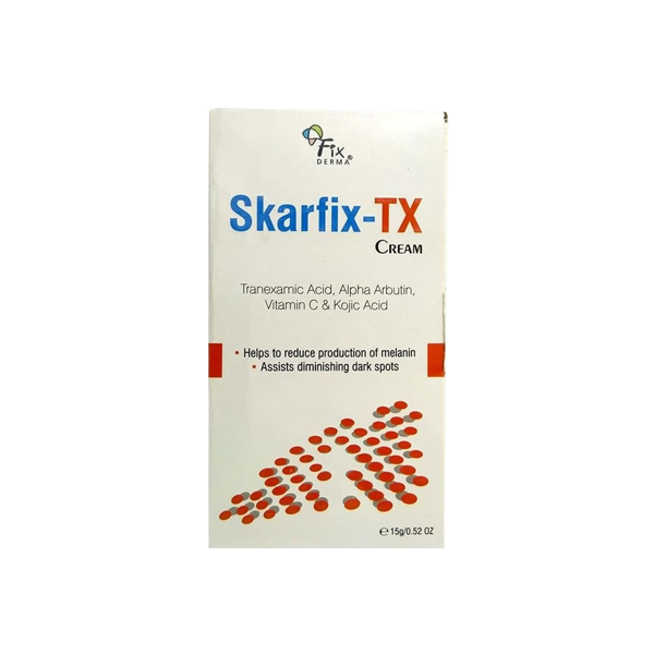 Skarfix-TX Dark Spots Cream (Tranexamic Acid, Kojic Acid, Alpha Arbutin & Vitamin C)