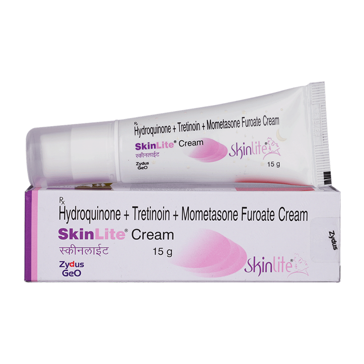 Skinlite® Cream 15gm (Mometasone, Tretinoin & Hydroquinone)