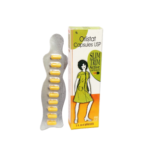 Orlistat Slim Trim Active Capsules 120mg (Orlistat)