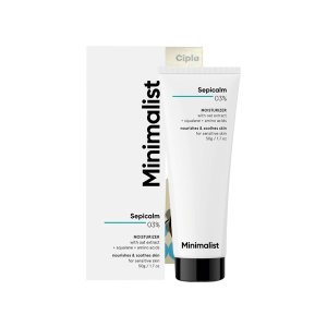 Minimalist Sepicalm 03% Moisturizer (Oat Extract, Squalane, Polyglutamic & Amino Acids)