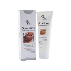 Strallium Stretch Mark Cream (Allium Cepa, Red Algae Extract, Vitamin B3, Aloe Vera, Shea Butter & Almond Oil)