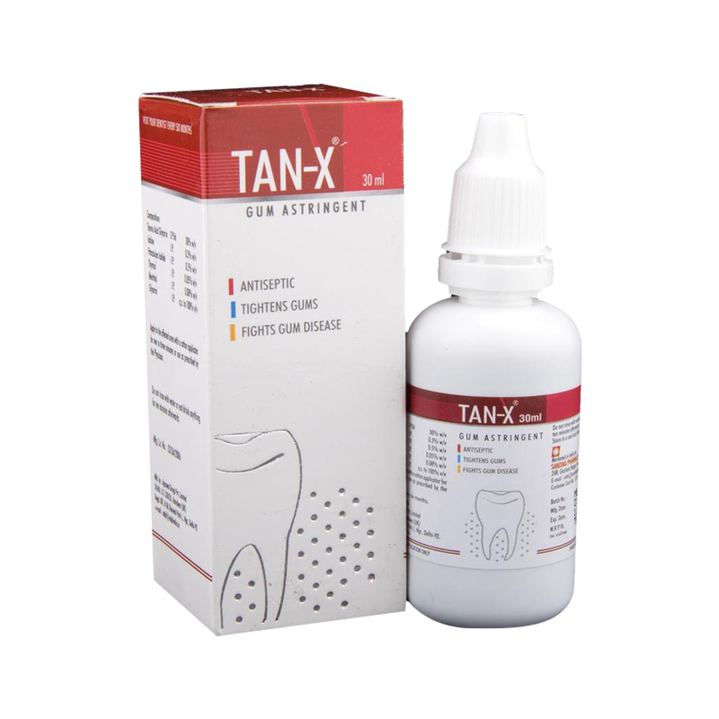 TAN-X Inflamed Gum Astringent (Iodine, Menthol, Potassium Iodide, Tannic Acid & Thymol)
