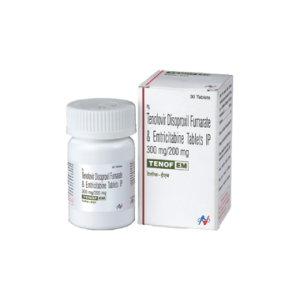 TENOF-EM Tablet (Emtricitabine & Tenofovir Disoproxil Fumarate)