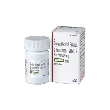 TENOF-EM Tablet (Emtricitabine & Tenofovir Disoproxil Fumarate)