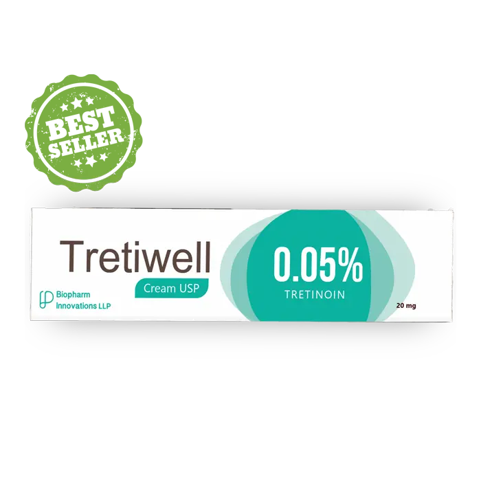 Tretiwell Cream 0.05% (Tretinoin)