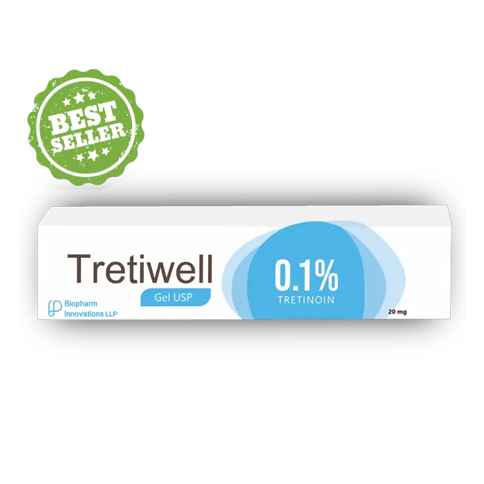 Tretiwell Gel 0.1% (Tretinoin)