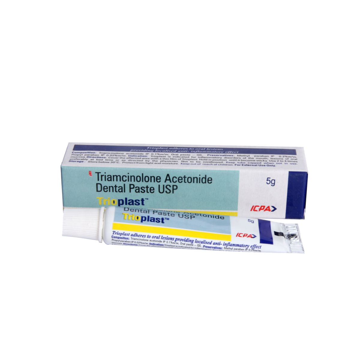 Trioplast Oral Anti-Inflammatory Dental Paste (Triamicinolone Acetonide)