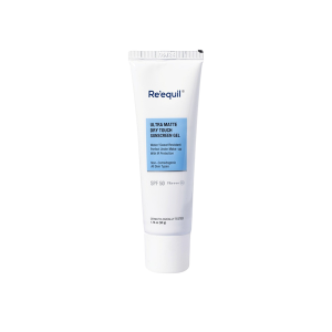 Ultra Matte Dry Touch Sunscreen Gel SPF 50 PA++++ (Physalis Angulata Extract, Caprylic Capric Triglyceride, Titanium Dioxide & Zinc Oxide)