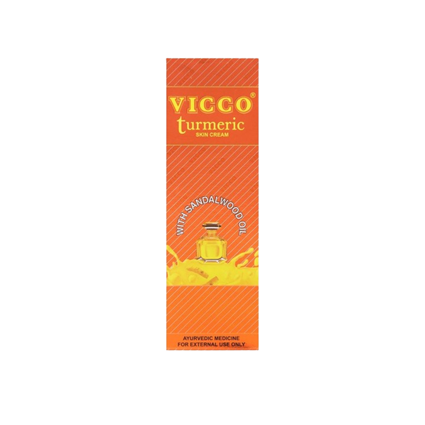 Vicco Turmeric Skin Cream (Turmeric Extract & Sandalwood Oil)