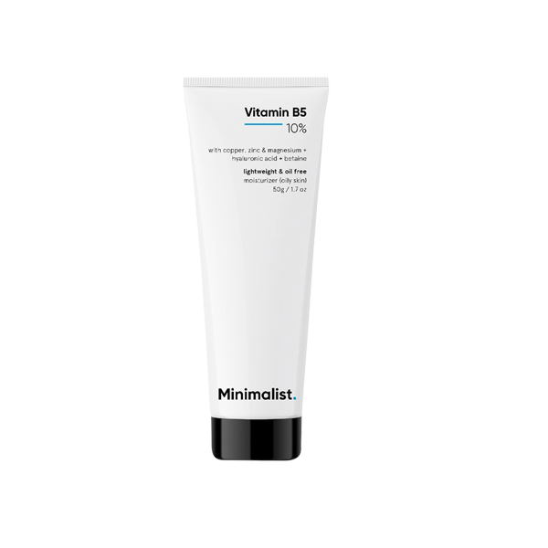 Minimalist Vitamin B5 Skin Moisturizer (Panthenol, Biosaccharide Gum, Zinc, Copper, Magnesium, Hyaluronic Acid & Betaine)