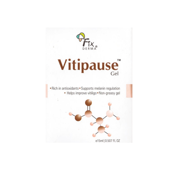 Vitipause Vitiligo Topical Gel (Melitane GL, Madecassoside, Greyverse & Cucumis Melo Extract)