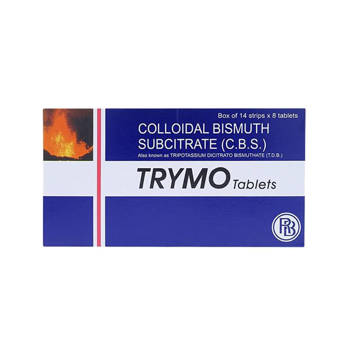 Trymo Upset Stomach Tablets (Colloidal Bismuth)