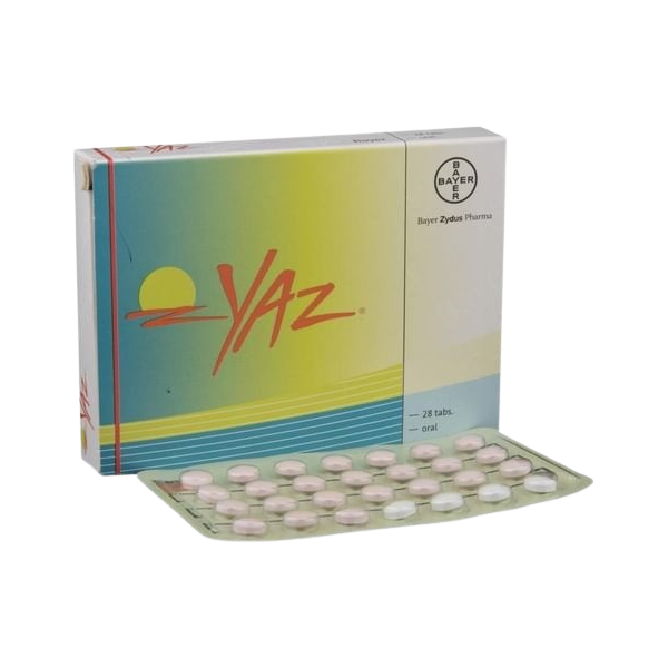 Yaz Tablets (Ethinyl Estradiol & Drospirenone)