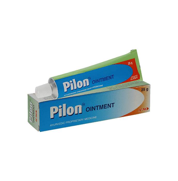 Pilon Piles, Fissures, Haemorrhoids Ointment (Kasisadi Oil, Zinc Oxid & Camphor)