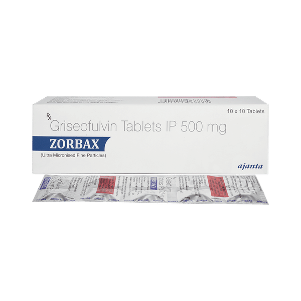 Zorbax Tablets (Griseofulvin)